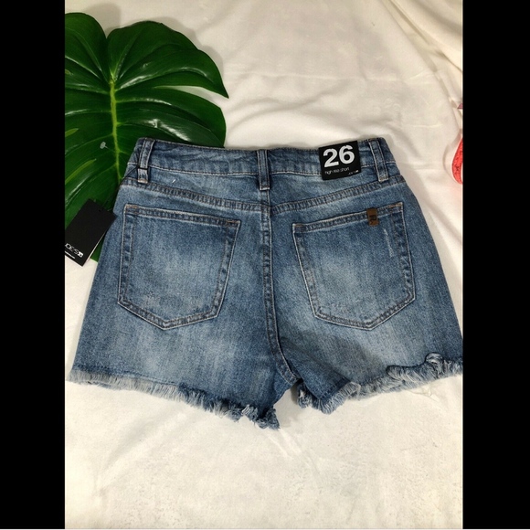 NWT Joe's Jeans Distressed Jean High Waist‎ Shorts - Picture 7 of 8